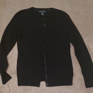 Banana Republic Black Cardigan Sweater